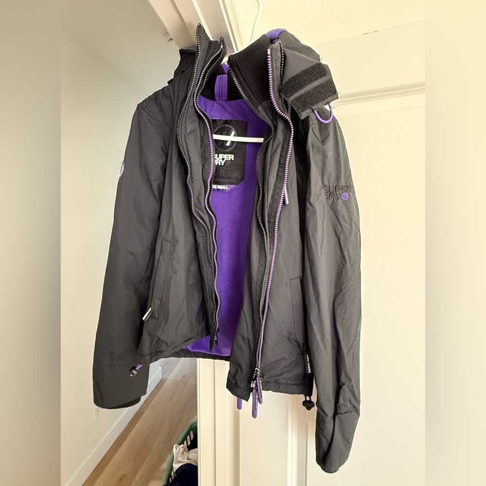 SUPERDRY black women’s snow jacket